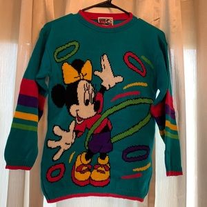 Vintage Disney Minnie Mouse knit sweater